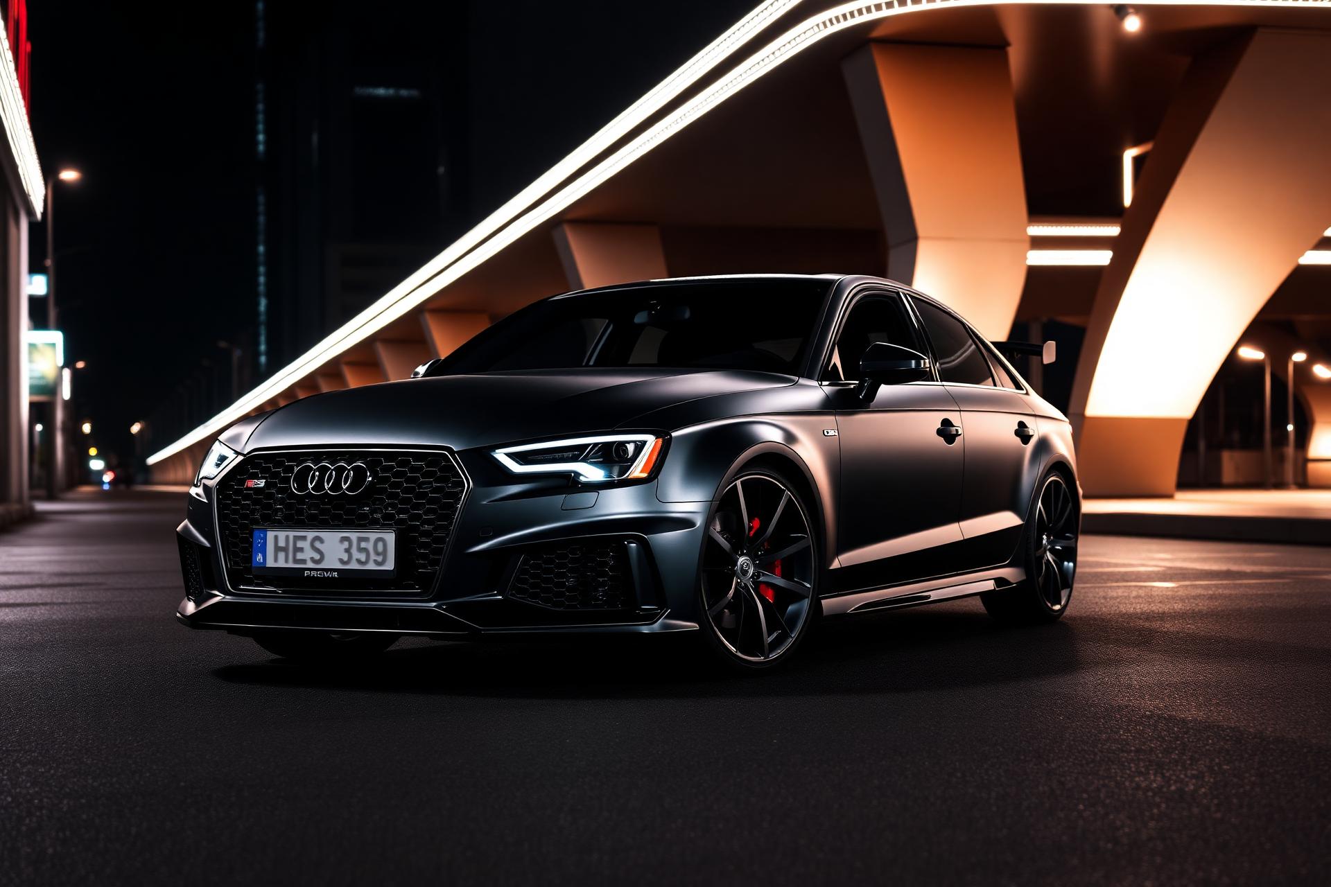 Premium Mietwagen Audi RS3 bei Assal Cars Wien